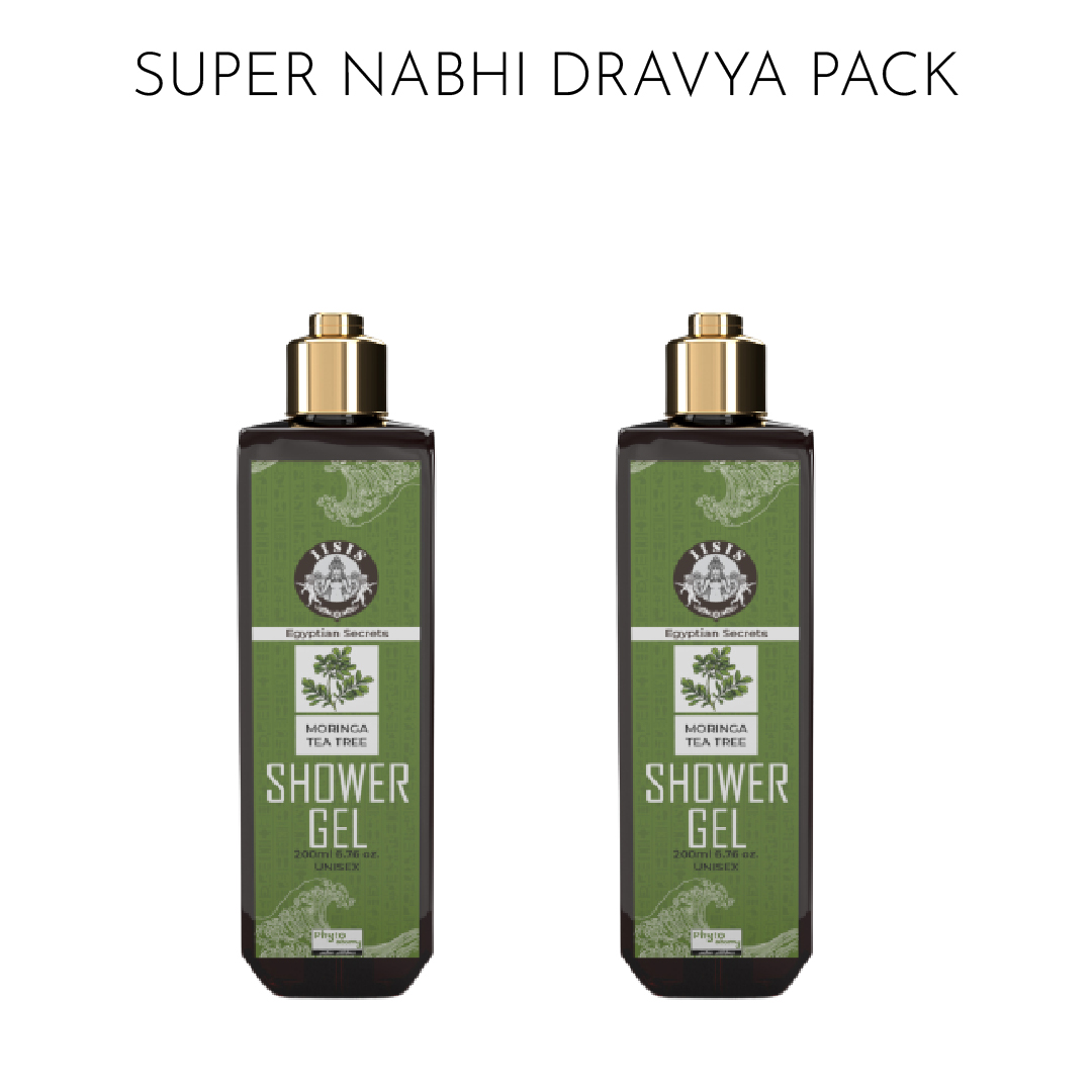 Pack of Two Moringa Tea-Tree Shower Gel (200 ml)